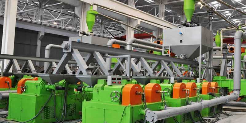 ESP-2000 rubber powder plant