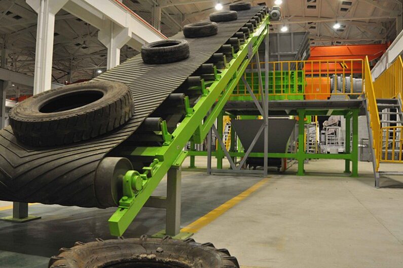 Como a usina de reciclagem de pneus recicla pneus