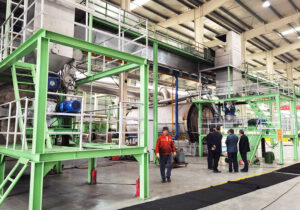 planta pirólise pneus Ecoshred