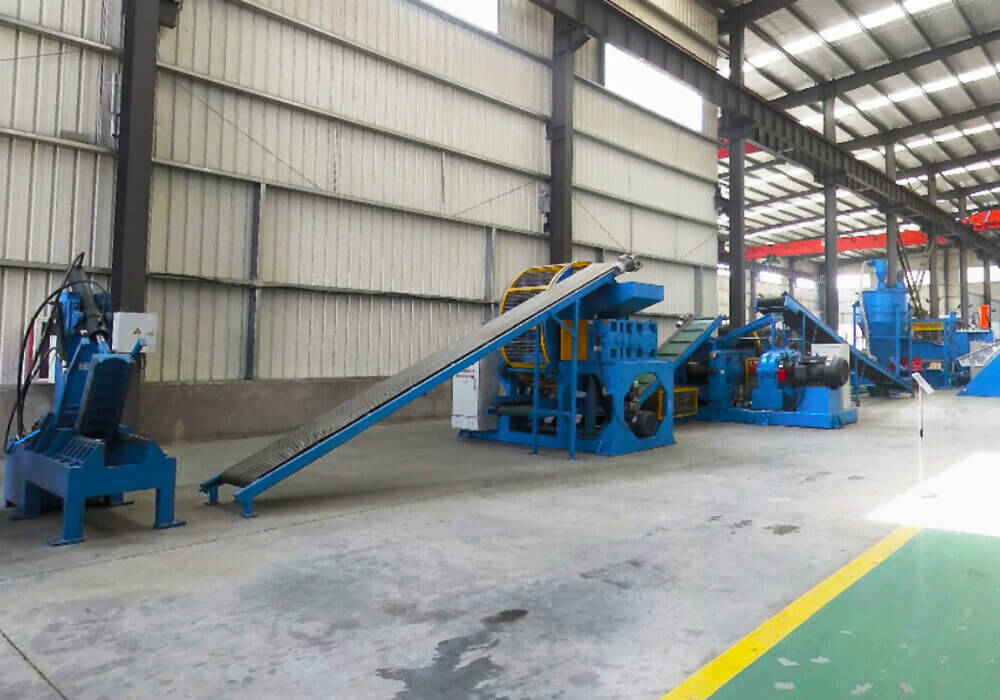 Ecoshred Linha De Triturador De Pneu