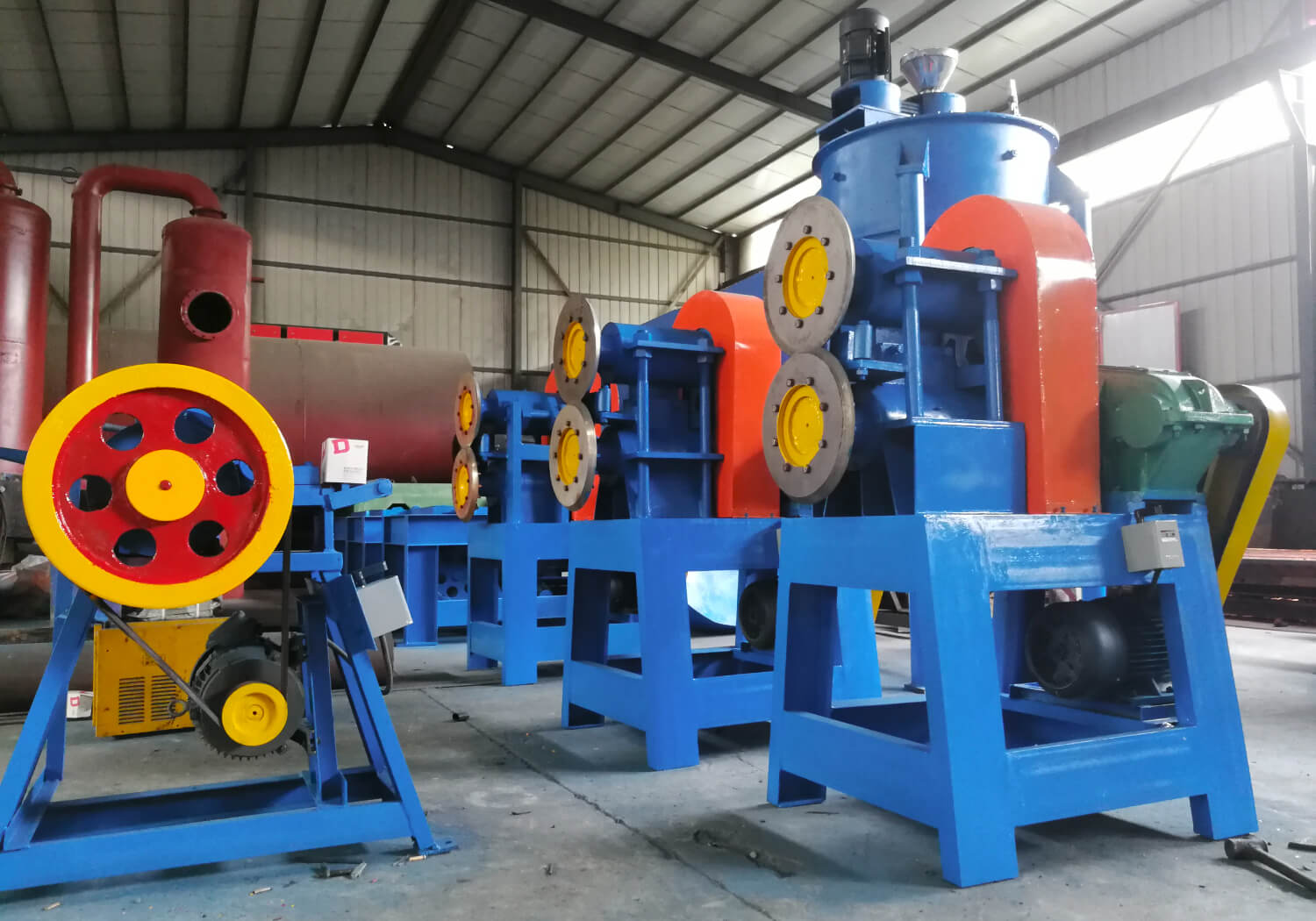 Máquina de corte de pneus