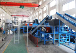 Ecoshred Linha Pó De Borracha De Pneus